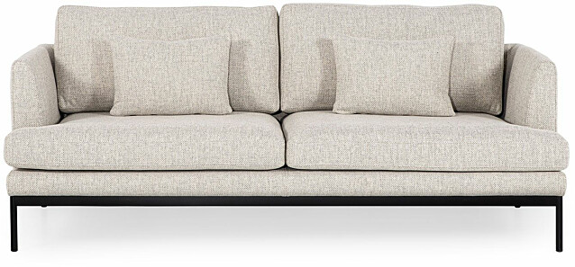 Sohva Linento Furniture Pearl 2-istuttava luonnonvalkoinen