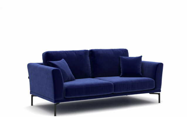 Sohva Linento Furniture Jade 2-istuttava sininen