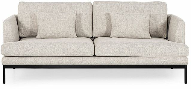 Sohva Linento Furniture Pearl 3-istuttava luonnonvalkoinen