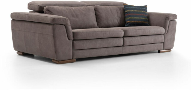 Sohva Linento Furniture Mardini 3-istuttava ruskeanharmaa
