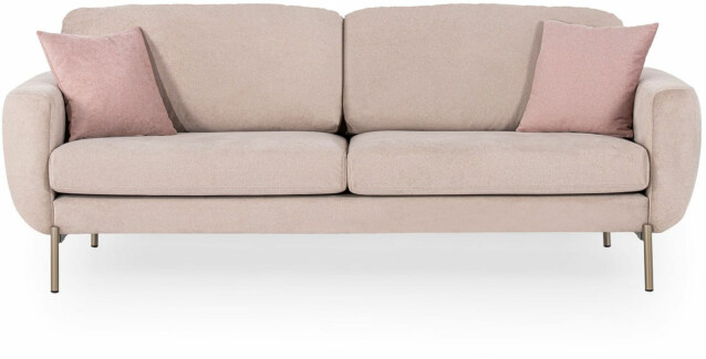 Sohva Linento Furniture Mint 3-istuttava vaaleanpunainen
