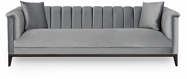 Sohva Linento Furniture Pera 3-istuttava harmaa