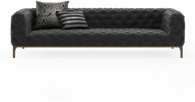 Sohva Linento Furniture Fashion 4-istuttava harmaa