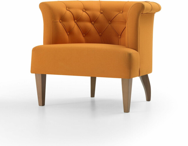 Nojatuoli Linento Furniture Wooden oranssi