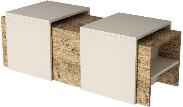 Sohvapöytä Linento Furniture Mera Atlantic Pine/beige