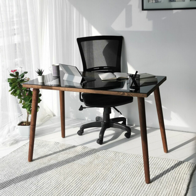 Työpöytä Linento Furniture Cozy ruskea