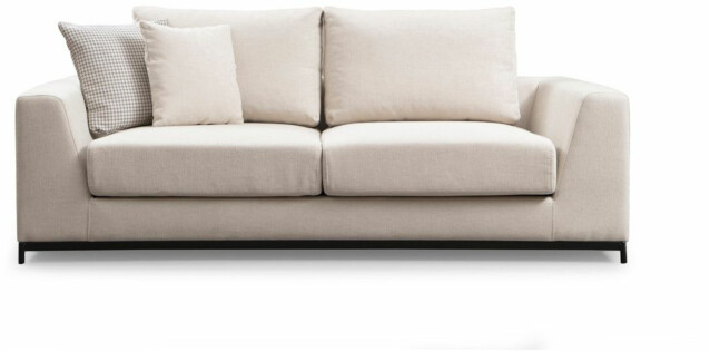Sohva Linento Furniture Line 2-istuttava luonnonvalkoinen