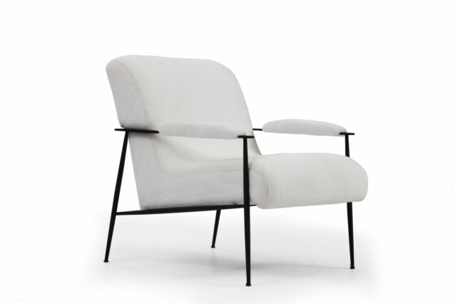Nojatuoli Linento Furniture Jazz - White valkoinen