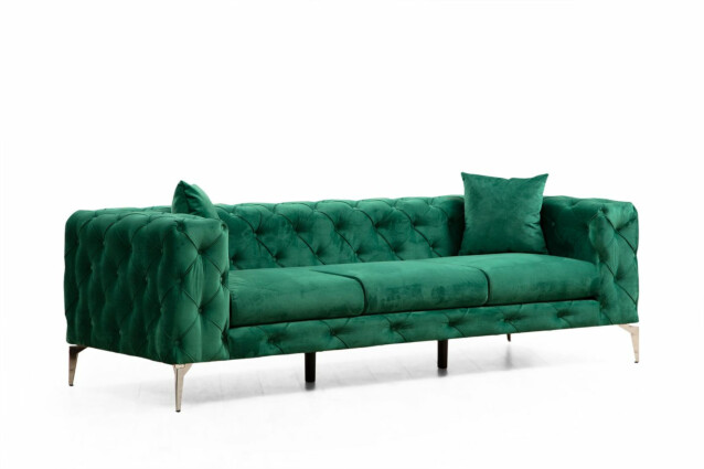 Sohva Linento Furniture Como 3-istuttava vihreä