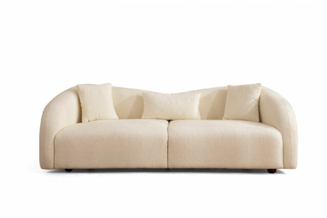 Sohva Linento Furniture Venedik 3-istuttava kerma