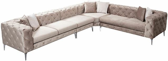 Kulmasohva Linento Furniture Como 270x350 cm oikea beige
