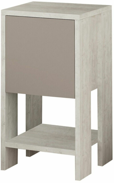 Yöpöytä Linento Furniture Ema valkoinen/beige