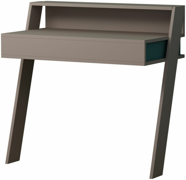 Työpöytä Linento Furniture Cowork beige/turkoosi