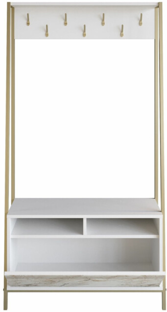 Säilytyskokonaisuus Linento Furniture Devin valkoinen