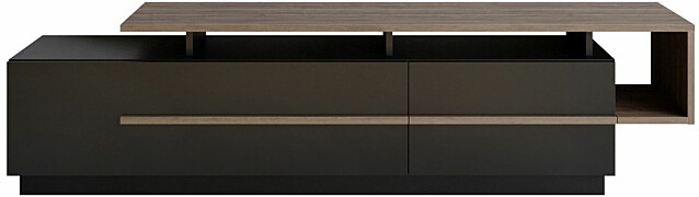 TV-taso Linento Furniture Pia musta/ruskea