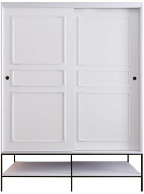 Vaatekaappi Linento Furniture Martin, 150cm, valkoinen