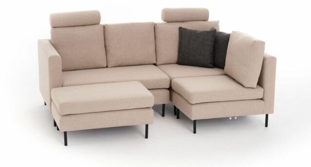 Moduulisohva Linento Furniture Mino 4-istuttava eri värejä
