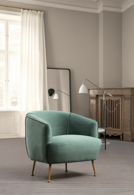 Nojatuoli Linento Furniture Piccoli vihreä