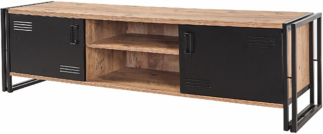 TV-taso Linento Furniture Cosmo Rex Atlantic Pine/musta