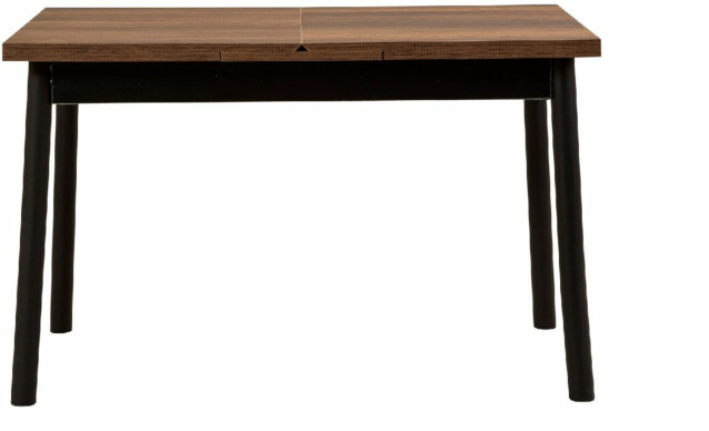 Ruokapöytä Linento Furniture Oliver Open Barok musta