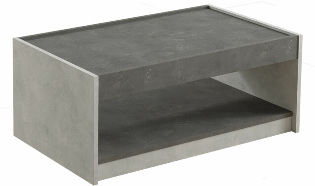 Sohvapöytä Linento Furniture LV16 kivikuosi hopeanharmaa