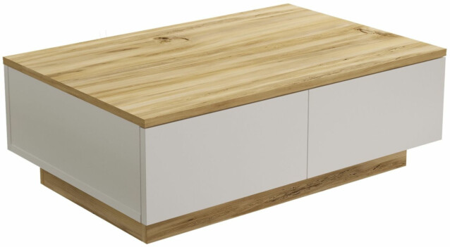 Sohvapöytä Linento Furniture LV17 puukuosi ruskea/valkoinen