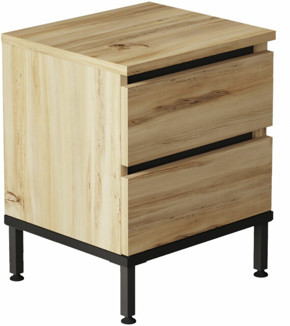 Yöpöytä Linento Furniture LV25 puukuosi ruskea