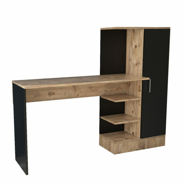 Työpöytä Linento Furniture CT2 ruskea/harmaa