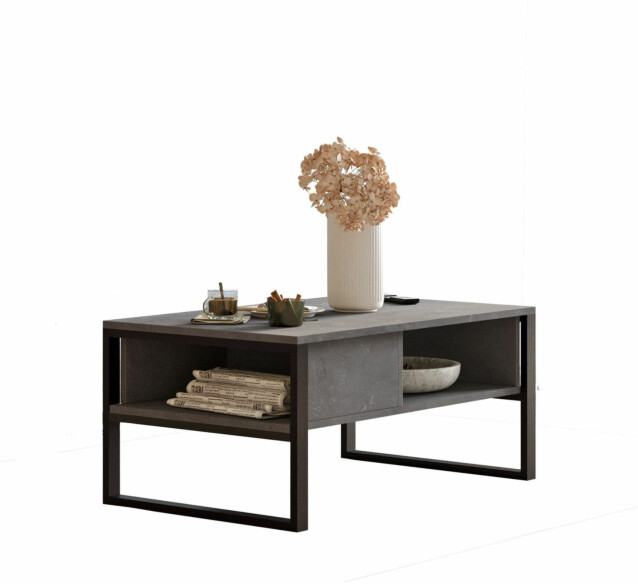 Sohvapöytä Linento Furniture ML34 hopeanharmaa