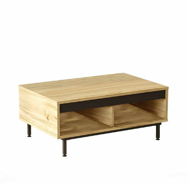 Sohvapöytä Linento Furniture LV29-KL tammi/musta