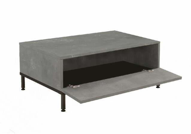 Sohvapöytä Linento Furniture LV31-RL harmaa/musta