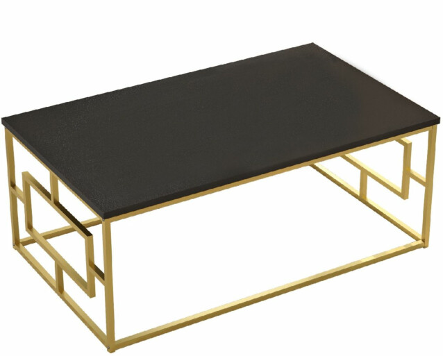 Sohvapöytä Linento Furniture VG12-LB musta/kulta