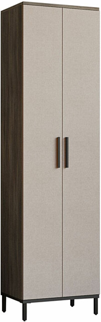 Kaappi Linento Furniture VE4 ruskea/beige