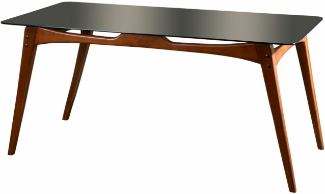 Ruokapöytä Linento Furniture Touch lasi ruskea
