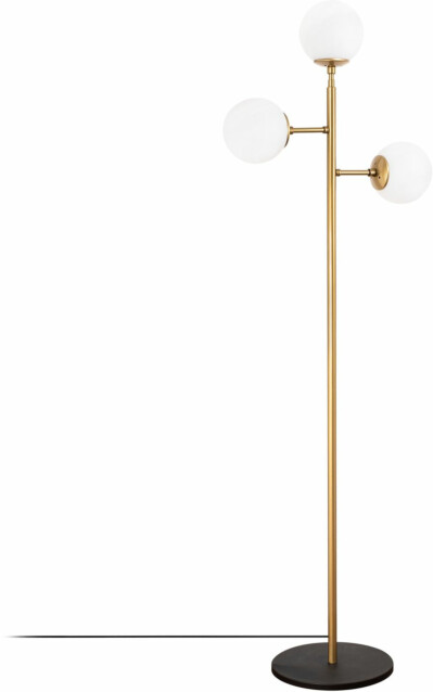 Lattiavalaisin Linento Lighting Atmaca 163 cm 3-osainen kulta