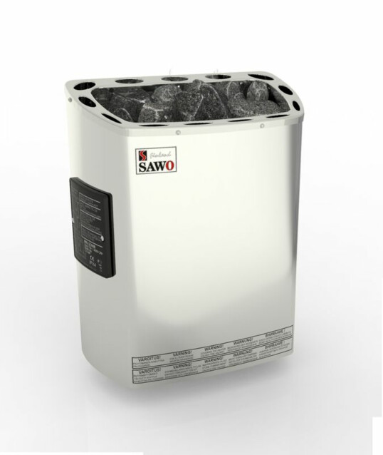 Sähkökiuas Sawo Mini 2,3 kW (1,3-2,5 m³) erillinen ohjauskeskus