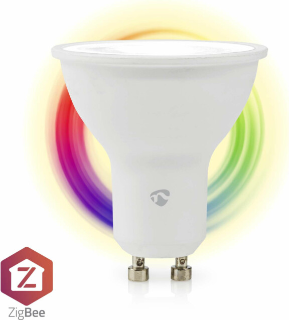 Älylamppu Nedis SmartLife ZigBee RGB ZBLC10GU10,  4.7W, GU10, 2200-6500K