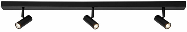 LED-spottivalaisin Nordlux Omari, 3-osainen, 780mm, 2700K, musta