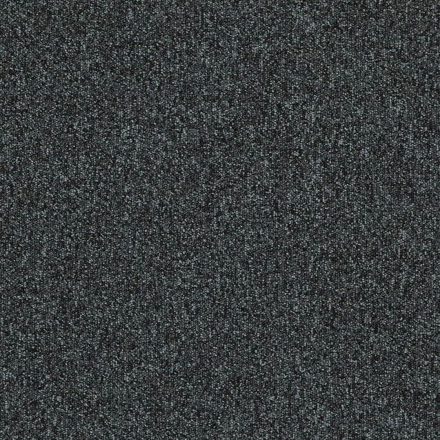 Tekstiililaatta Interface Heuga 727 4122123 Coal, 50x50cm, musta