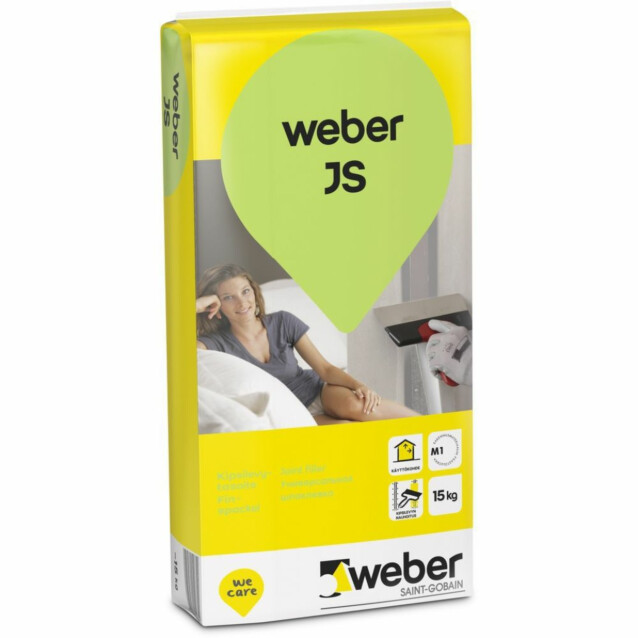 Kipsilevytasoite Weber JS 15 kg