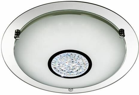 Plafondi Searchlight LED Kristall 31cm 