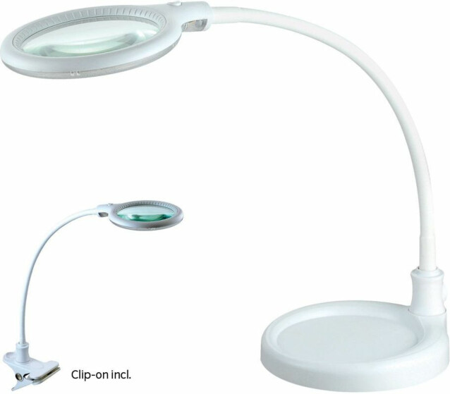 Pöytävalaisin Halo Design Mini Magni LED valkoinen