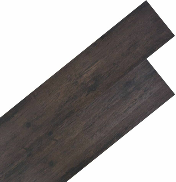 PVC lattialankut 5 26m² 2mm Tummanharmaa tammi
