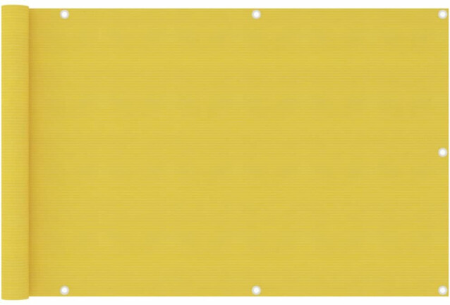 Parvekkeen suoja keltainen 90x400 cm hdpe_1