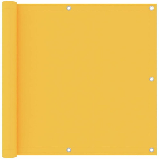 Parvekkeen suoja keltainen 90x400 cm oxford kangas_1