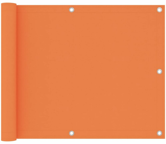 Parvekkeen suoja oranssi 75x400 cm oxford kangas_1