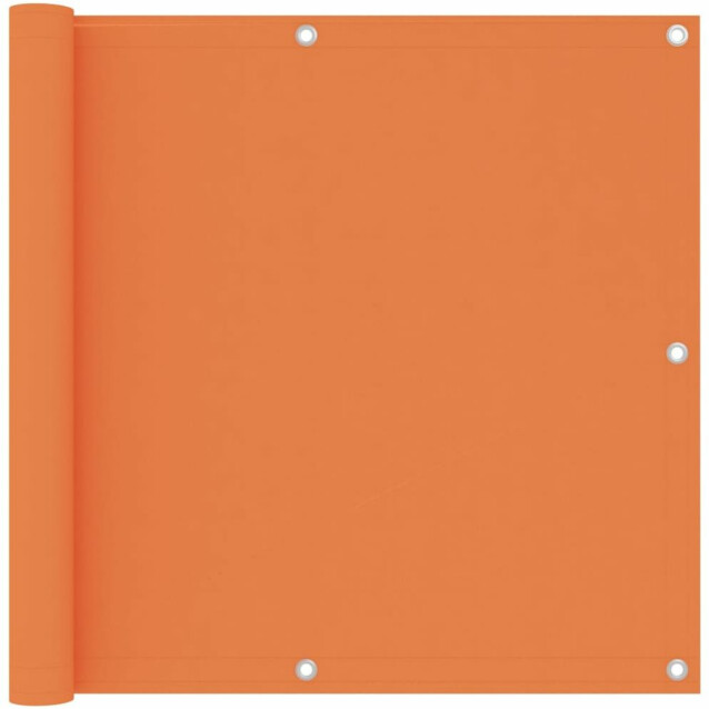 Parvekkeen suoja oranssi 90x500 cm oxford-kangas_1