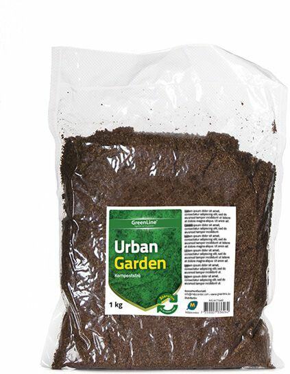 Kompostikuivike Greenline Urban Garden keittiökompostiin 1 kg