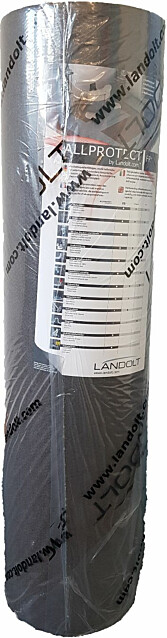 Porras- ja lattiasuoja Landolt Allprotect FR, itsekiinnittyvä, paloajatkamaton, antistaattinen, 1x25m