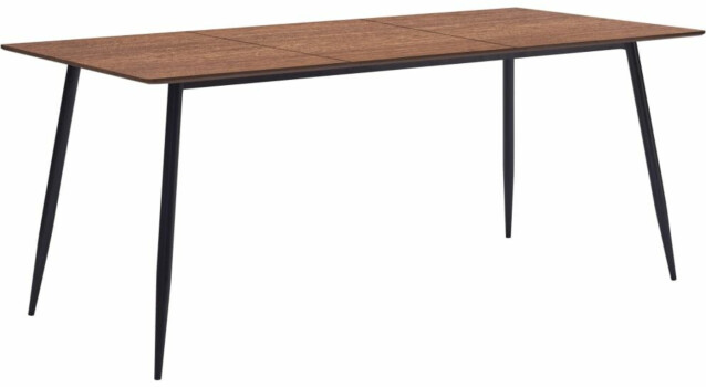 Ruokapöytä ruskea 180x90x75 cm mdf_1